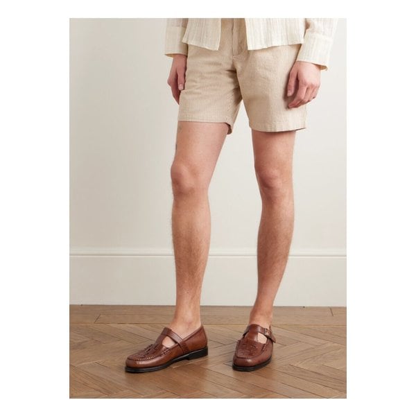 위준스 헤리티지 피셔맨 가죽 로퍼 브라운 1647597356175126