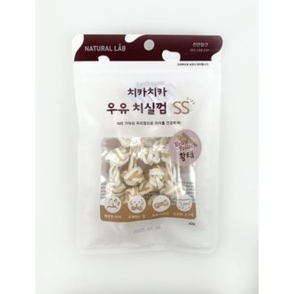  치카치카 우유 치실껌 SS 황태 42g (6g X 7ea)