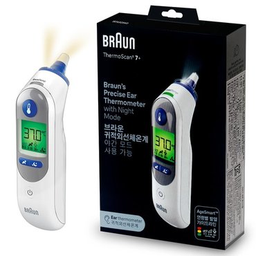 BRAUN 체온계 IRT6525KO LED 라이트 아기 귀체온계