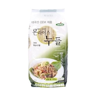 이팬트리 몬 쌀국수(라이스누들) 5mm 250g x 24개