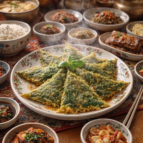 담백하게 부쳐낸 옛날 깻잎전 400g x 4팩