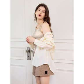 AR_Casual striped inner set shirt_IVORY