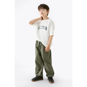 타미힐피거키즈 25년 F/W      T42F6KKO300BT1        믹스 그래픽 티셔츠