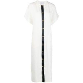 살바토레 페라가모 Womens Dress Dress Salvatore Ferragamo WHITE 13A844 0759700 BIANC