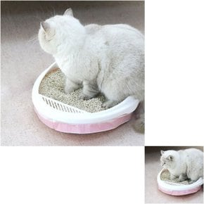 고양이 화장실 봉투 3롤 세트74x45cm 고양이배변봉투 고양이모래봉투 고양이화장실비닐 에어씰봉투 모래갈이봉투