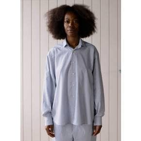 베이스레인지 26PS Claude Shirt, Blue Stripe