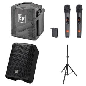 EV 스피커 EVERSE8 검정 무선MIC JBL AS3 가방포함