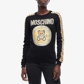 3299768 Moschino 모스키노 테디 베어 시계 스웨터