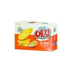 너만아는과자점 오리온 예감 치즈그라탕맛 12p / 감자스낵 감자칩