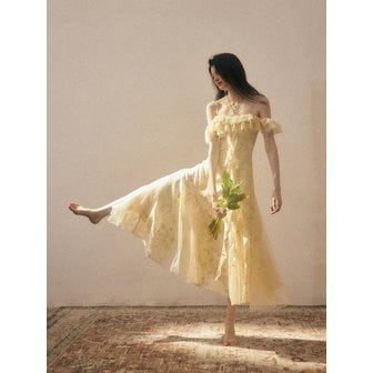 신스덴 샤르망 오프숄더 롱원피스