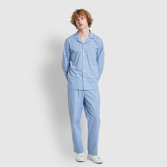 JAJU 남 코튼 스트레치 파자마 세트 J216901104054