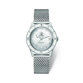 라도 [스와치그룹코리아 정품] RADO 라도 캡틴쿡 스틸 시계 여성시계 R32500703