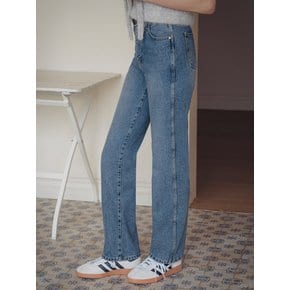 Classic straight denim pants_Blue