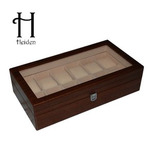 하이덴 하이덴 프리미어 12구  시계보관함 HDbox002-Walnut Wood 명품 시계보관함 12구