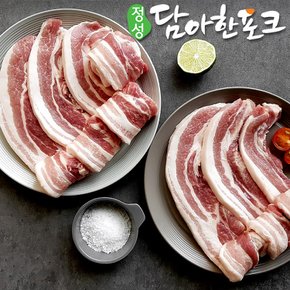 [냉장]담아한포크 한돈 삼겹살 1kg