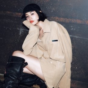 빈티지 프린지 디테일 볼캡 EMP8AHT010
