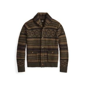 울 코튼 숄 칼라 카디건(MNRRSWE16820196200)