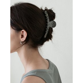 Horizon Hair Claw Clip (Minimal Black)