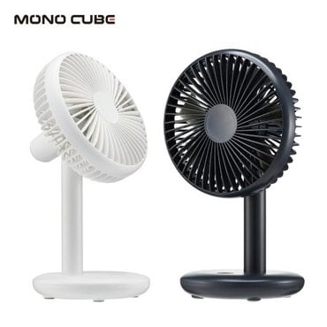  모노큐브 무선 탁상용 선풍기 TS-TABLE-FAN 네이비 1+1