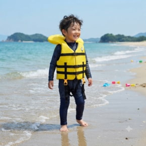 몽벨 아쿠아펀 85-105 구명조끼