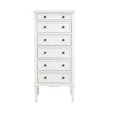 인테리어스 칼라스 6단 서랍장 - 폴라화이트 HFI5-TO38(L12-L12)