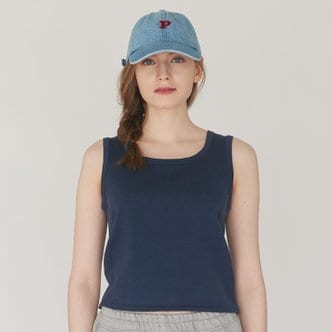 벤시몽 [22SS] KNIT SLEEVELESS - NAVY