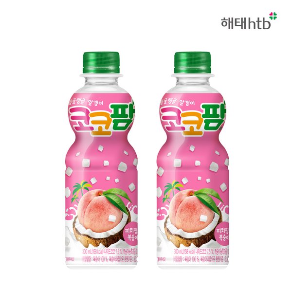 코코팜 피치핑크 300PET 24입