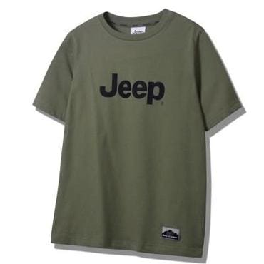 Jeep 지프 시그니처 빅로고 면 반팔티2_JP20912SG