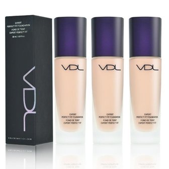  VDL 엑스퍼트 퍼펙트 핏 파운데이션 30ml A01 (미디엄톤의 17호) 3개