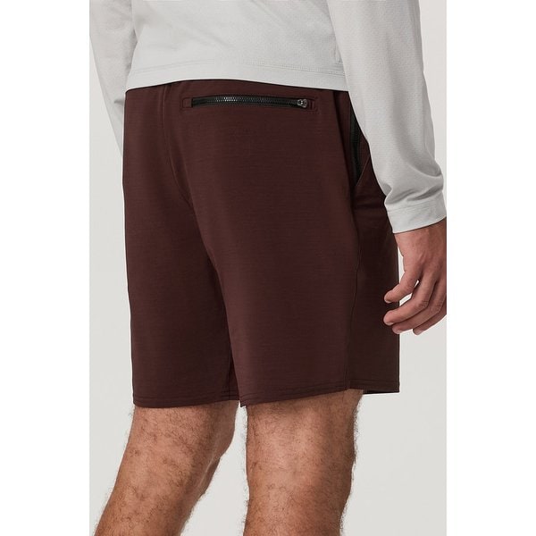 [남성] 엘리베이트 코어 쇼츠 라인 7 _버건디 VR16131045000
