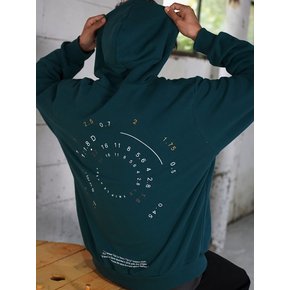 MACRO PULLOVER HOODY GREEN