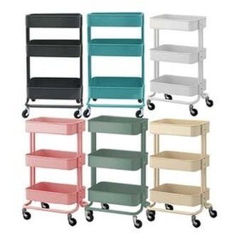 비카 트롤리/이케아/RASKOG/츄레이/기저귀함/카트/이동식수납함/주방용품/선반