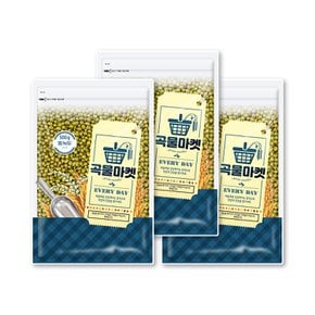 곡물마켓 통녹두500g x 3