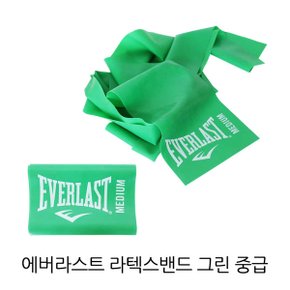 라텍스밴드 그린 중급 고무밴드 탄력밴드