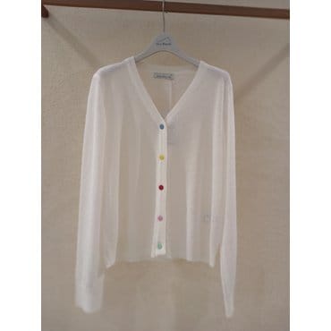 메종블랑쉬 무지개단추가디건 M252JKT551