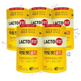 셀러허브 종근당 락토핏 골드 2g x 50포 X 5  TB (S39389151)