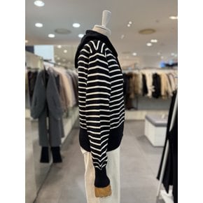 (DP2WKC03) 단가라니트후드집업
