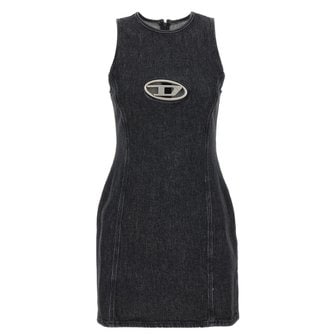 디젤 Sleeveless dress A120710CKAH02 Black