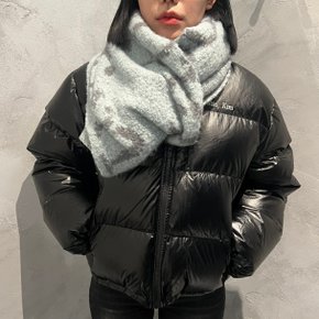 [백화점판] 마뗑킴 머플러 목도리 로고 크랙 레오파드 여성 남성 남녀공용