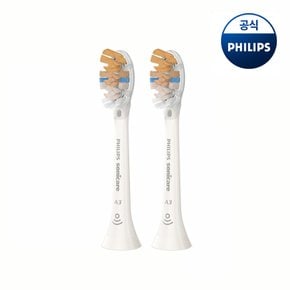 필립스 소닉케어 A3 프리미엄 올인원 칫솔모 화이트 2개입 HX9092/14