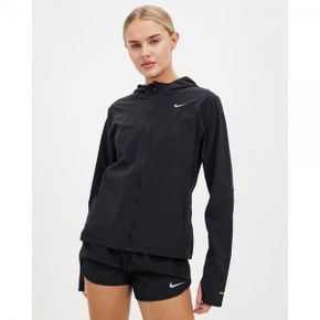 4815420 Nike Swift UV Running Jacket - Black  Reflective Silver