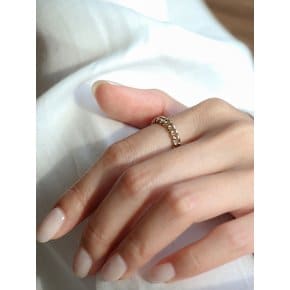 14k chain ring