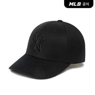 MLB [코리아공식]AW 쉐도우 커브캡 NY (Black)