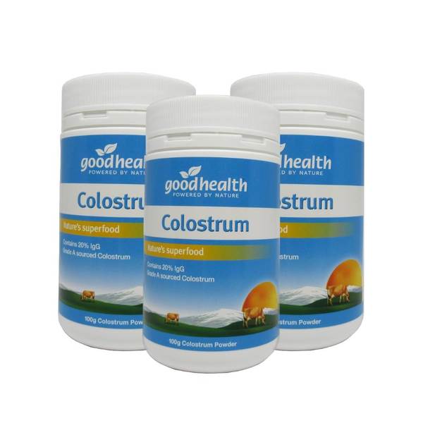 굿헬스 콜로스트럼 초유 파우더 Colostrum 100g 3개