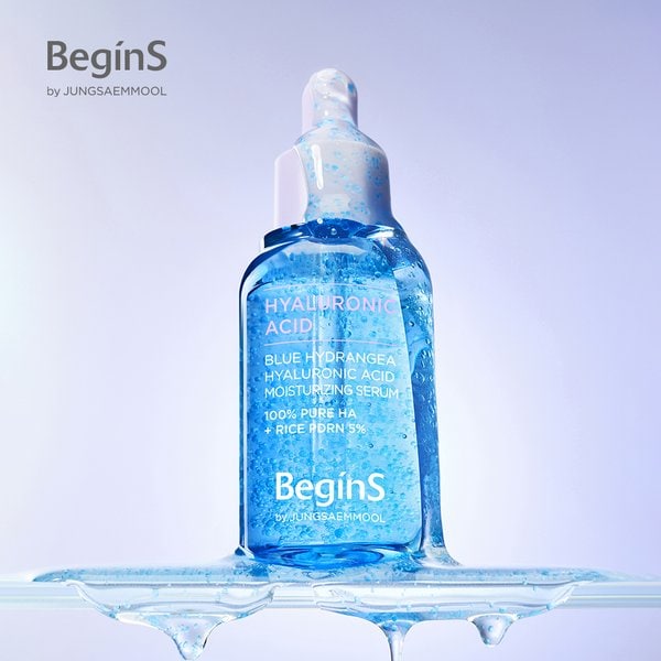 블루 수국 히알루론산 수분 세럼 30ml + 히알루론산 수분 마스트 2매