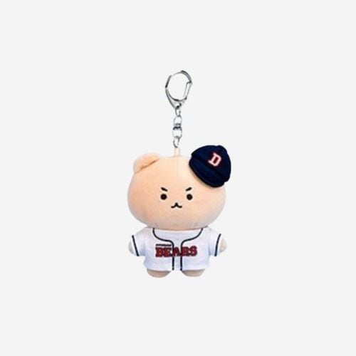 두산 베어스 x 망그러진곰 키링 인형 Doosan Bears x Manggom Keyring Doll