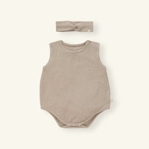바인 바디수트 세트 베이지(6m~18m)