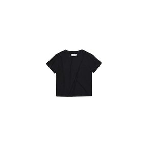 Disordered Pintuck T-Shirt (Black)