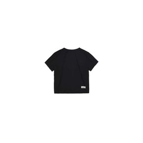Disordered Pintuck T-Shirt (Black)