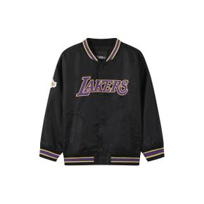 키즈 오버핏 팀 바시티 점퍼 BLACK K263JP010P